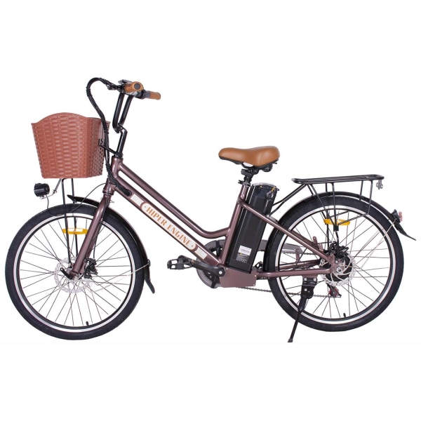 Электрический велосипед HIPER Engine B62 (HE-B62 Brown Metallic)