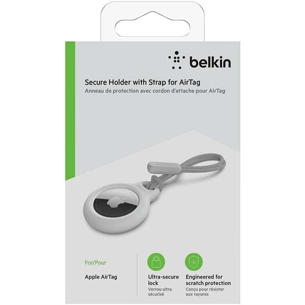 Чехол-подвеска для AirTag Belkin белый