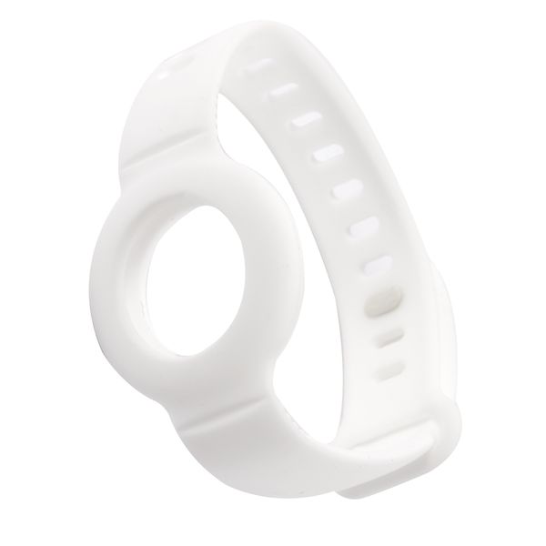 Чехол-ремешок для AirTag Red Line силикон белый