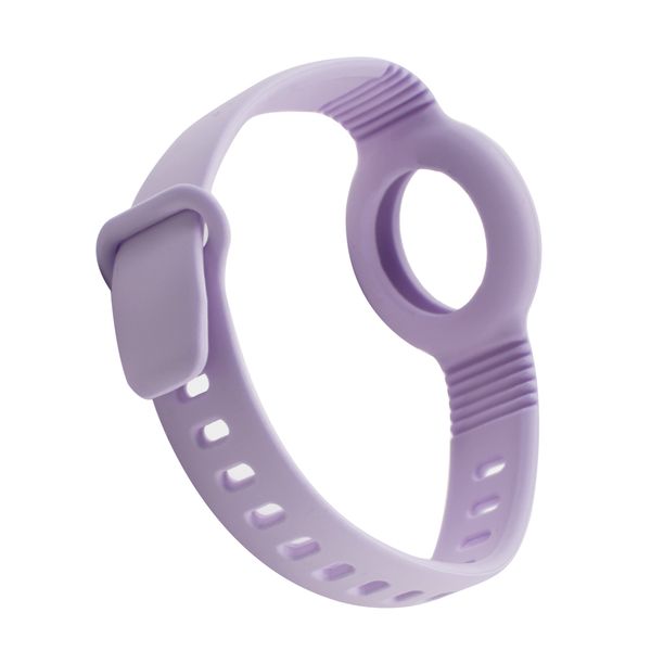 Чехол-ремешок для AirTag Red Line силикон фиолетовый