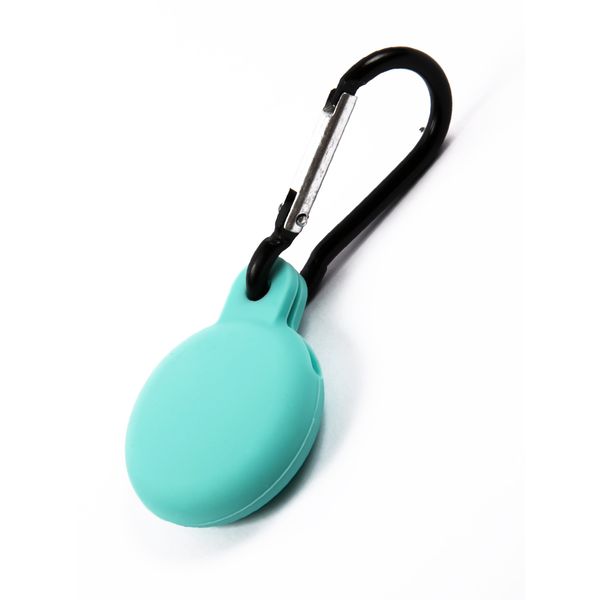 Чехол-брелок для AirTag Red Line Mini  голубой