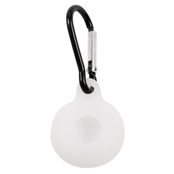 Чехол-брелок для AirTag Red Line Mini кремовый фото