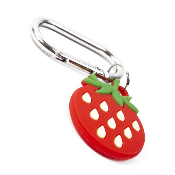 Чехол-брелок для AirTag Red Line силикон дизайн 26