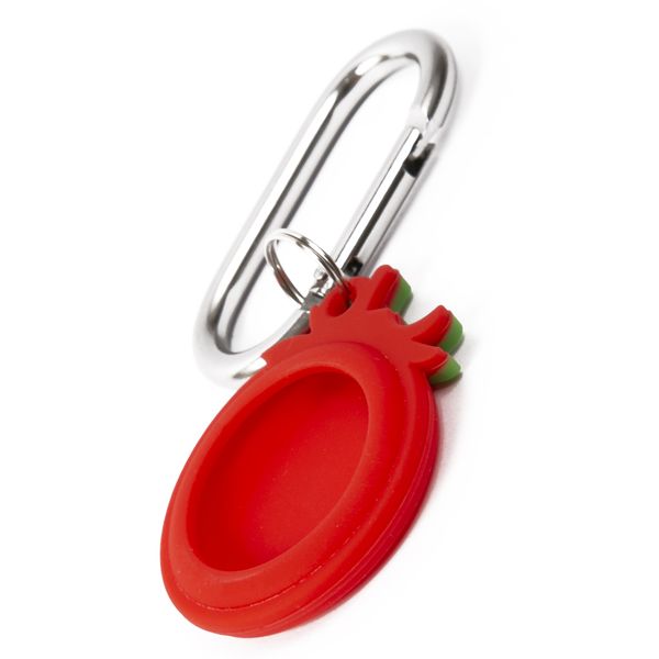 Чехол-брелок для AirTag Red Line силикон дизайн 26