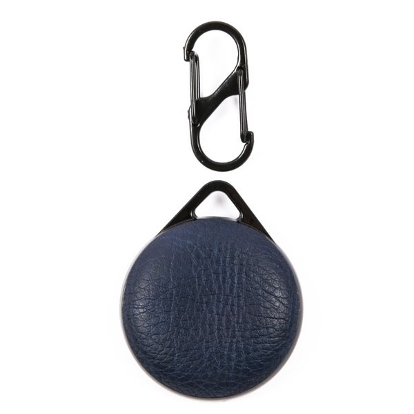 Чехол-брелок для AirTag Red Line пластик/экокожа темно-синий