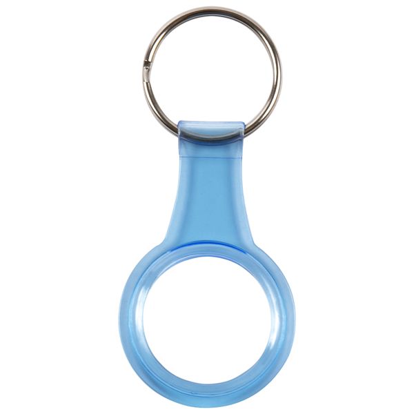 Чехол-брелок для AirTag Red Line двусторонний полимер голубой фото