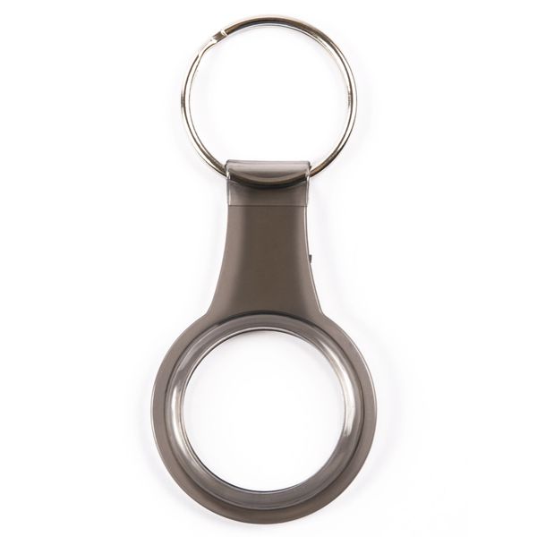 Чехол-брелок для AirTag Red Line двусторонний полимер серый фото