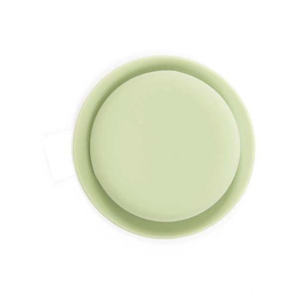 Чехол-липучка для AirTag Red Line силикон оливковый фото