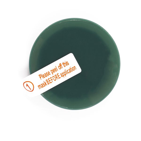 Чехол-липучка для AirTag Red Line силикон темно-зеленый