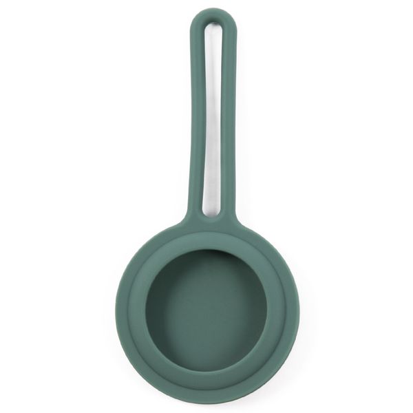 Чехол-подвеска для AirTag Red Line силикон серый фото