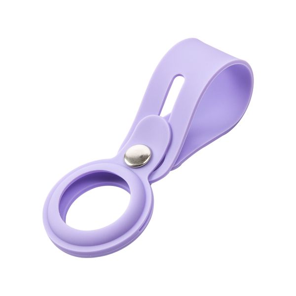 Чехол-подвеска для AirTag Red Line силикон фиолетовый