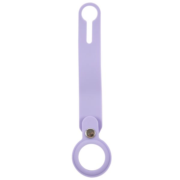 Чехол-подвеска для AirTag Red Line силикон фиолетовый