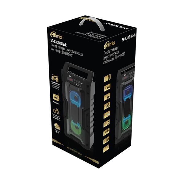 Магнитола Ritmix SP-830B