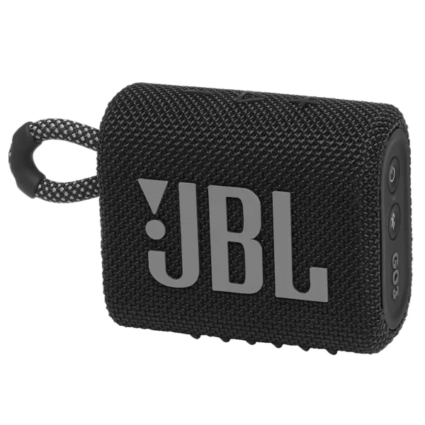 Беспроводная акустика JBL Go 3 Black (JBLGO3BLK) фото
