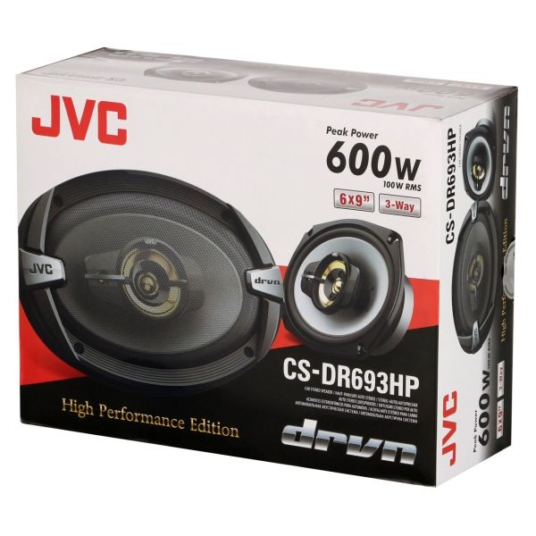 Восстановленные автомобильные колонки JVC CS-DR693HP, отличный