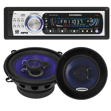 Комплект автотехники Soundmax CDM1032+503