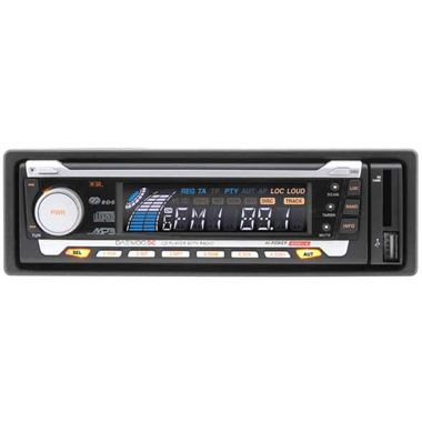 Автомобильная магнитола с CD MP3 Daewoo AGC 5280
