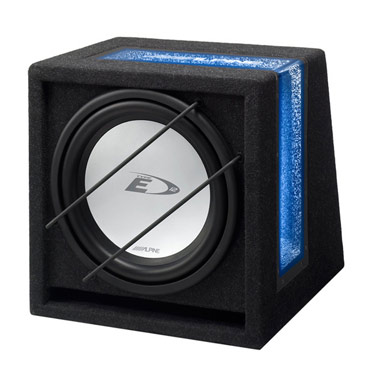 Автомобильный сабвуфер корпусной Alpine SBE-1243BR