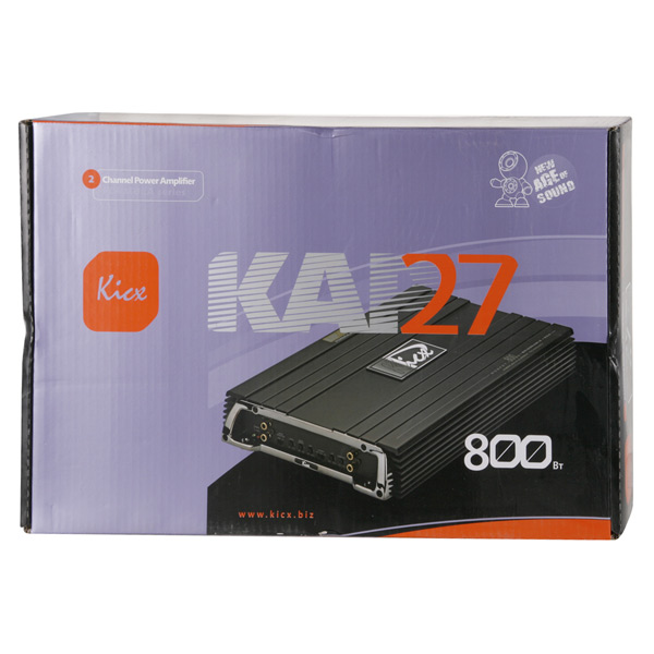 Автомобильный усилитель (многоканальный) Kicx KAP-27