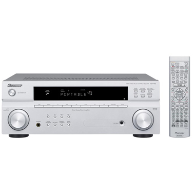 Ресивер Pioneer VSX-418 серебристый фото