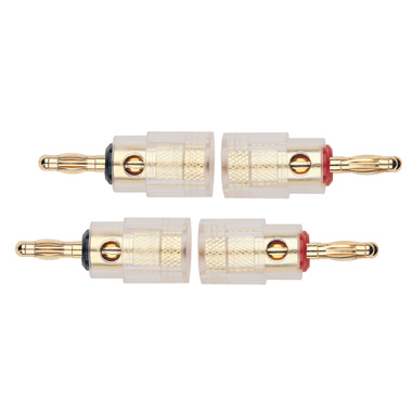 Разъем для акустического кабеля Ixos 204 G Banana 4set