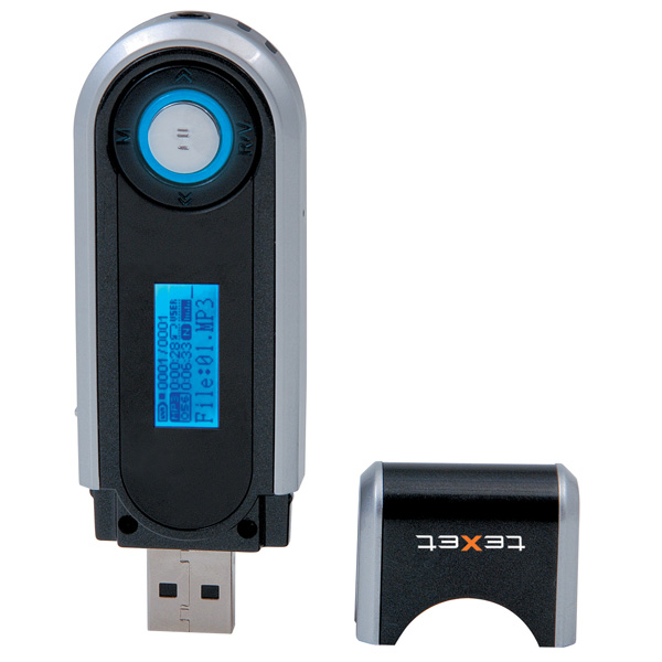 Портативный медиаплеер teXet T-367 (1Gb) черный