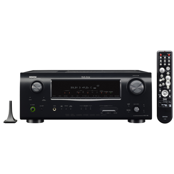 Ресивер Denon AVR-1709 черный фото