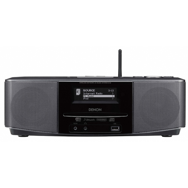 Музыкальный центр Denon S-52 серебристый фото