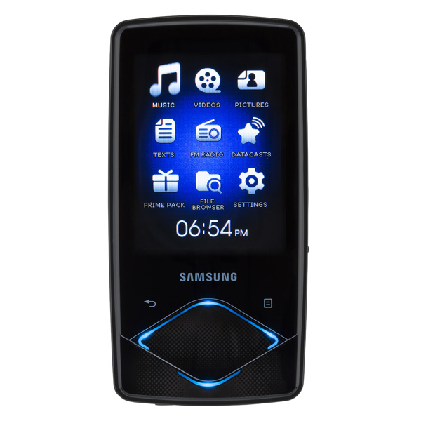 Портативный медиаплеер Samsung YP-Q1AB(4Gb)Bl фото