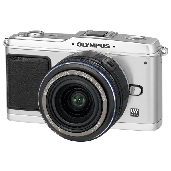 Фотоаппарат системный Olympus E-P1 Silver + 1442 Black Kit