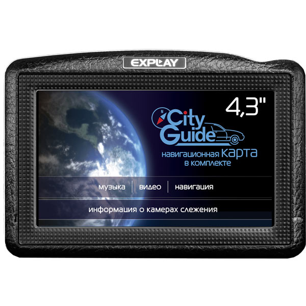 Портативный GPS-навигатор Explay PN-375 фото