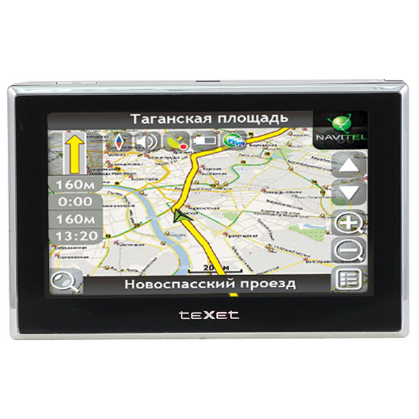 Портативный GPS-навигатор teXet TN-505