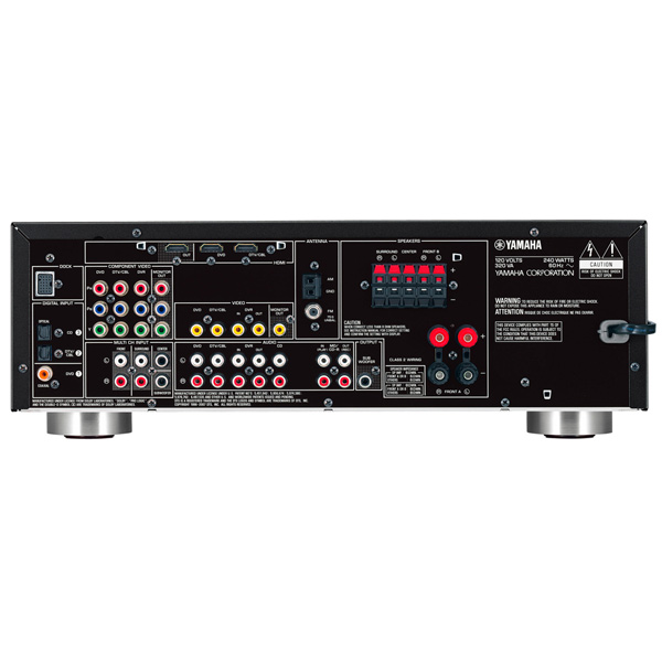 Набор для домашнего кинотеатра Yamaha YHT-292 черный