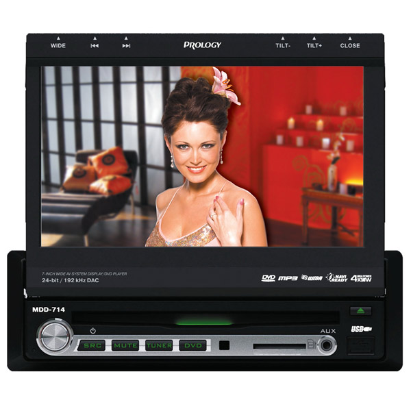 Автомобильная магнитола с DVD + монитор Prology MDD-714 фото