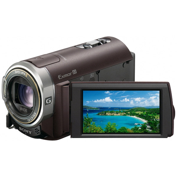 Видеокамера Full HD Sony HDR-CX350E бронзовый фото