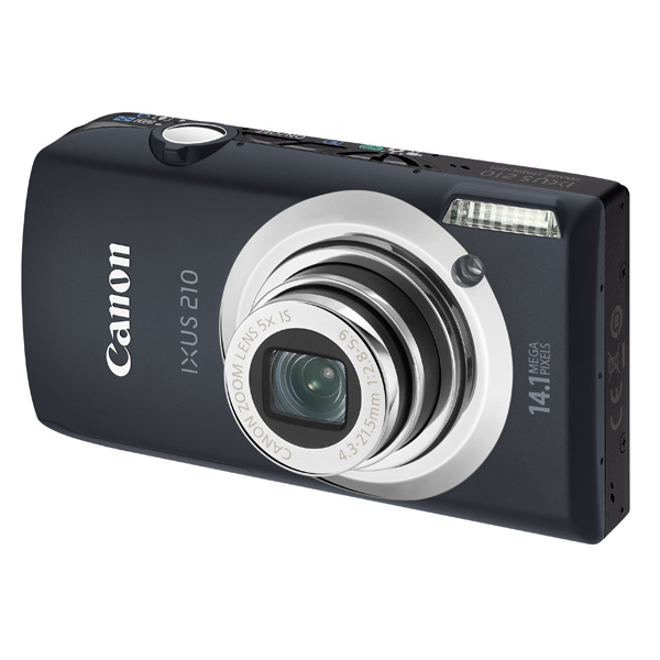 Фотоаппарат компактный Canon IXUS 210 черный фото