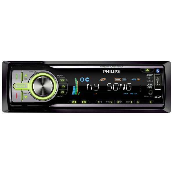 Автомобильная магнитола с CD MP3 Philips CEM250/51 фото