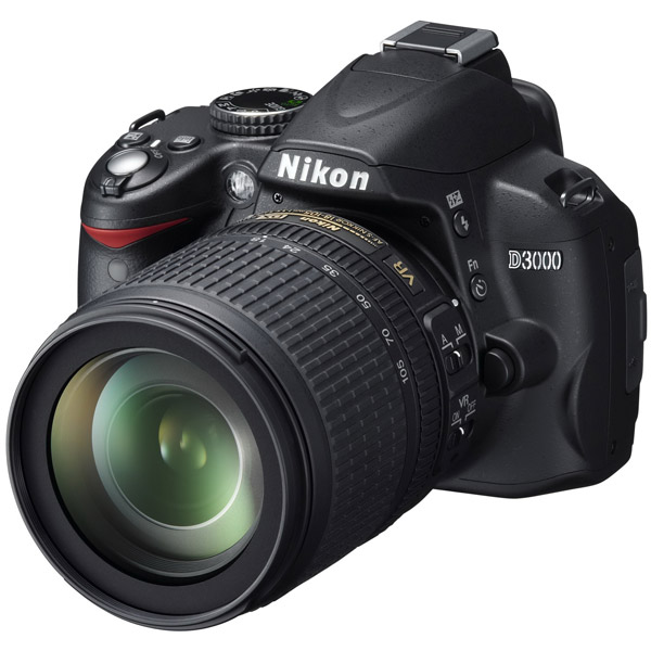 Фотоаппарат зеркальный Nikon D3000 Kit 18-105 VR