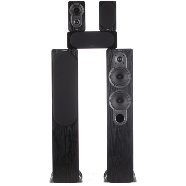 Комплект акустических систем Jamo S426 HCS 3 Black ясень фото