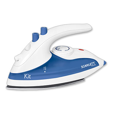 Дорожный утюг Scarlett SC-1135S White/синий