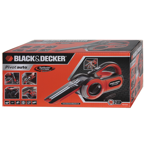 Пылесос автомобильный Black+Decker PAV1205-XK
