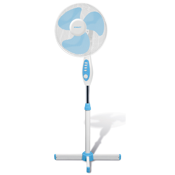 Вентилятор напольный Scarlett SC-371 белый фото