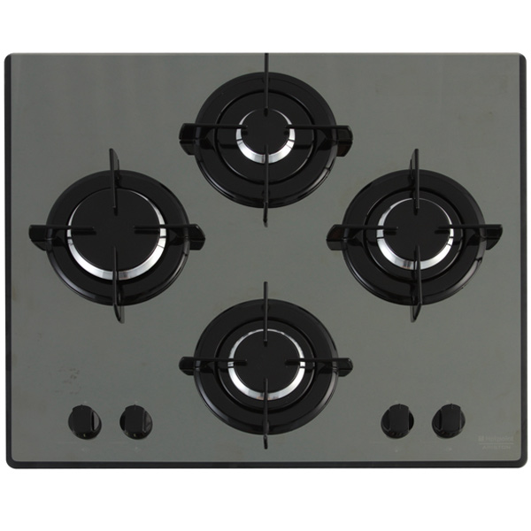 Встраиваемая газовая панель независимая Hotpoint-Ariston 7HTD 640S (MR) IX/HA фото