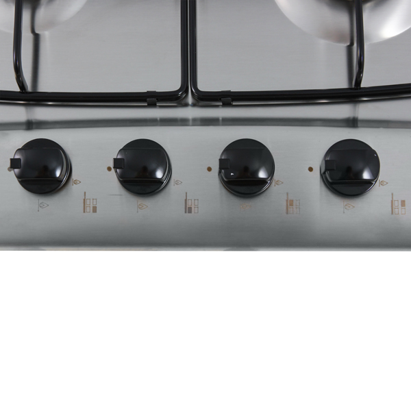 Встраиваемая газовая панель независимая Indesit PIM 640 AS (IX) (EE)