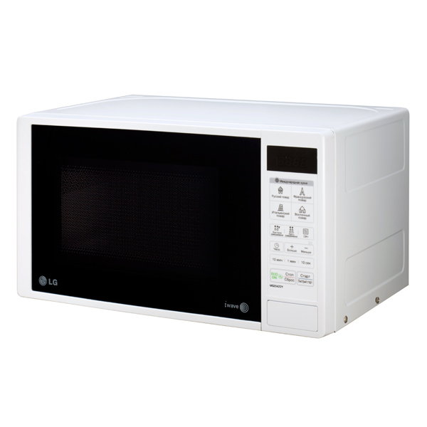 Микроволновая печь соло LG MS-2042DY белая фото