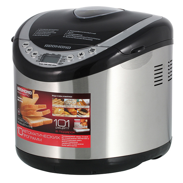 Хлебопечка Redmond RBM-М1902 черный