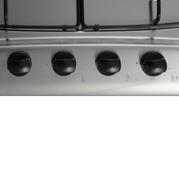 Встраиваемая газовая панель независимая Indesit MPA 64 S (IX)