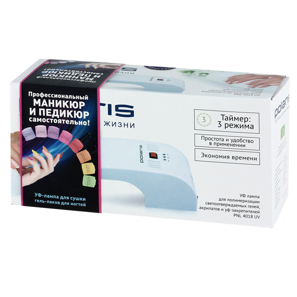 Лампа для сушки гель-лаков Polaris PNL 4018UV