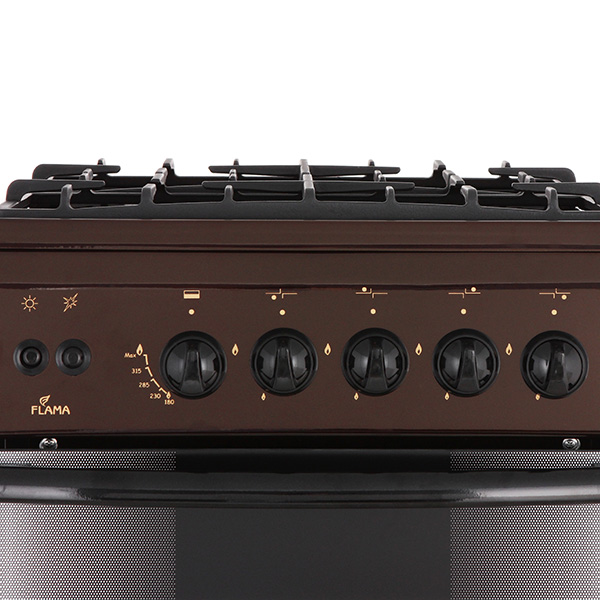 Газовая плита Flama AG14212 Вrown