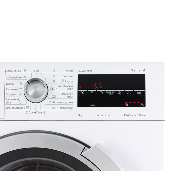 Стиральная машина узкая Bosch Serie 6 3D Washing WLT24440OE